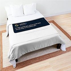 Soulja Boy Dark Blue Comforter