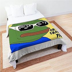 Soulja Boy Pepe The Frog Comforter