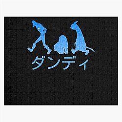 Space Dandy Silhouette Dandy(Blue) Jigsaw Puzzle