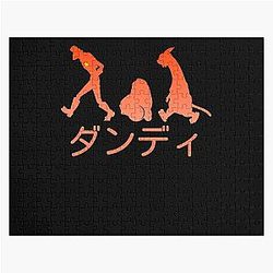 Space Dandy Silhouette Dandy(Orange) Classic  Jigsaw Puzzle