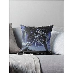Space Dandy - Alive or dead I'm me - Fade Throw Pillow