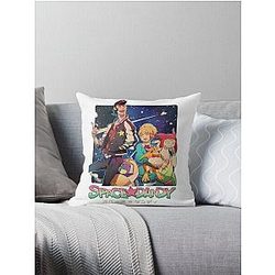 Space Dandy Throw Pillow