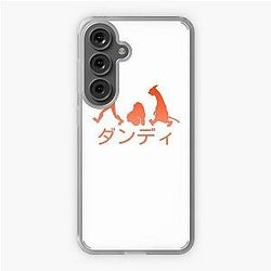 Space Dandy Silhouette "Dandy" (Orange) Samsung Galaxy Soft Case