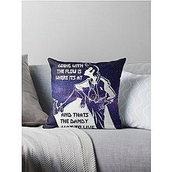 Space Dandy Throw Pillow