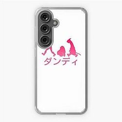 Space Dandy Silhouette "Dandy" (Pink) Samsung Galaxy Soft Case