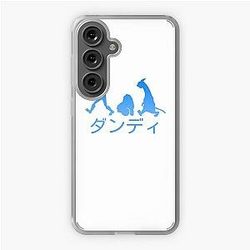 Space Dandy Silhouette "Dandy" (Blue) Samsung Galaxy Soft Case