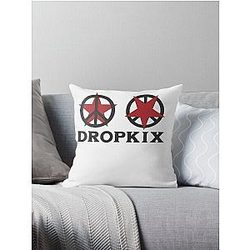 Dropkix band logo - Space Dandy Throw Pillow