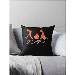 Space Dandy Silhouette Dandy(Orange) Classic  Throw Pillow