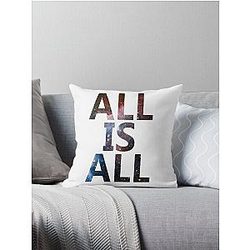 Space Dandy - All Is All Throw Pillow