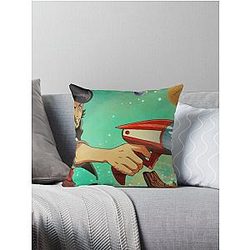 Space dandy Throw Pillow