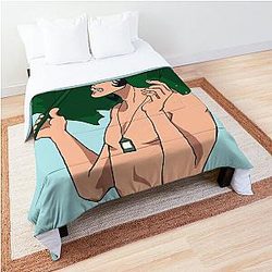 Jungle Space Dandy- Nude Comforter