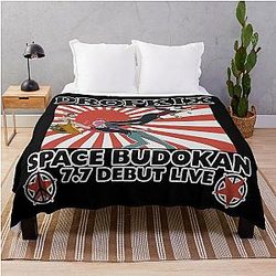Space Dandy Dropkix Throw Blanket