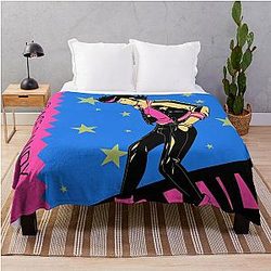 Space Dandy Strut Throw Blanket