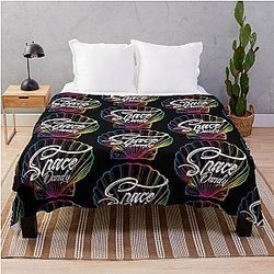 Space Dandy - Rainbow shell Throw Blanket