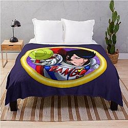 Space Dandy - Bang! Throw Blanket