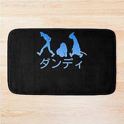 Space Dandy Silhouette Dandy(Blue) Bath Mat