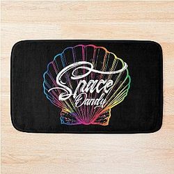 Space Dandy - Rainbow shell Bath Mat