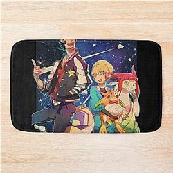 Space Dandy Group Pose Classic Bath Mat