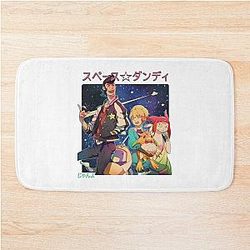 Space Dandy Group Pose   Bath Mat