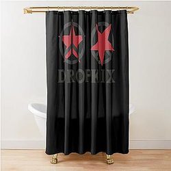 Dropkix Space Dandy Shower Curtain