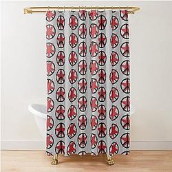 Space Dandy - DROPKIX Shower Curtain