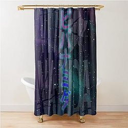 Space Dandy - Viva Namida Shower Curtain