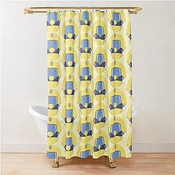 of Space Dandy - QT Shower Curtain