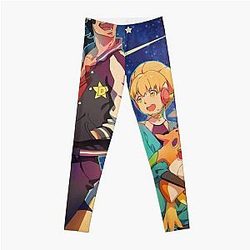 Space Dandy Group Pose Classic Leggings