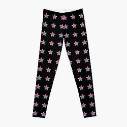 Space Dandy - Rainbow star Leggings