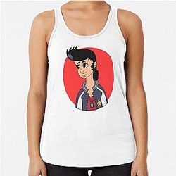 Space Dandy Dandy Racerback Tank Top