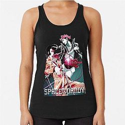 Space Dandy - Dropkix Racerback Tank Top