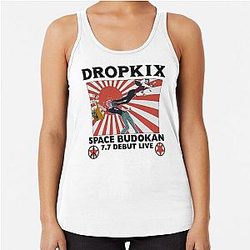Space Dandy Dropkix Racerback Tank Top