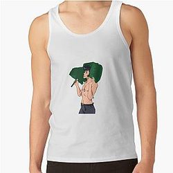 Jungle Space Dandy- Nude Tank Top