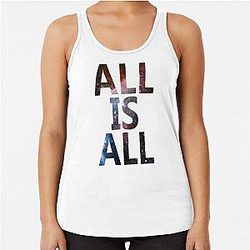 Space Dandy - All Is All Racerback Tank Top