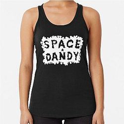 Space Dandy Minimalist Racerback Tank Top