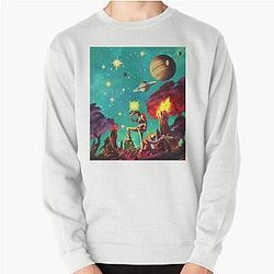 Space Dandy & QT Pullover Sweatshirt