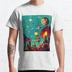 Space Dandy & QT Classic T-Shirt
