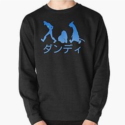 Space Dandy Silhouette Dandy(Blue) Pullover Sweatshirt