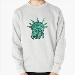 Space Dandy Gagged Liberty  Pullover Sweatshirt