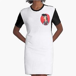 Space Dandy Dandy Graphic T-Shirt Dress