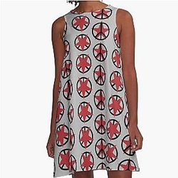 Space Dandy - DROPKIX A-Line Dress