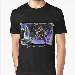 Space Dandy - Alive or dead I'm me - bright Graphic T-Shirt