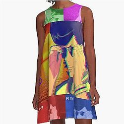 Space Dandy A-Line Dress