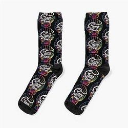 Space Dandy - Rainbow shell Socks