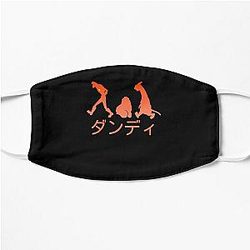 Space Dandy Silhouette Dandy(Orange) Classic  Flat Mask