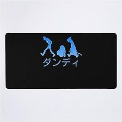 Space Dandy Silhouette Dandy(Blue) Desk Mat