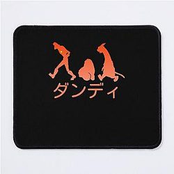 Space Dandy Silhouette Dandy(Orange) Classic  Mouse Pad