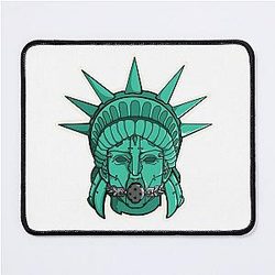 Space Dandy Gagged Liberty  Mouse Pad
