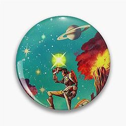 Space Dandy & QT Pin