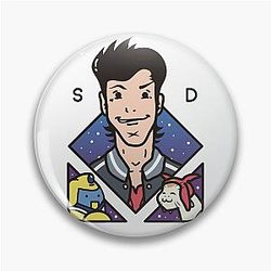 Dandy and Friends - Space Dandy Pin
